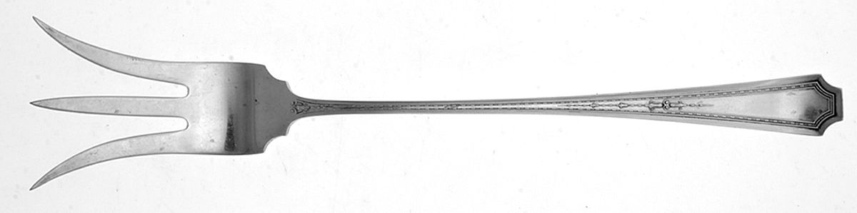 Colfax (Sterling, 1922) Large Lettuce Serving Fork by Durgin-1
