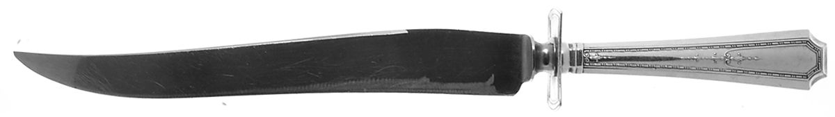 Colfax (Sterling, 1922) Large Stainless Blade Roast Carving Knife by Durgin-1