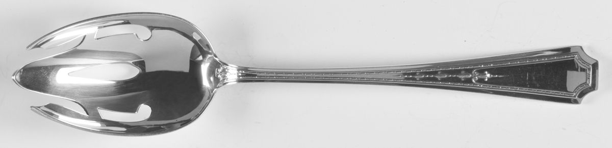 Colfax (Sterling, 1922) Pierced Tablespoon (Serving Spoon) by Durgin-1
