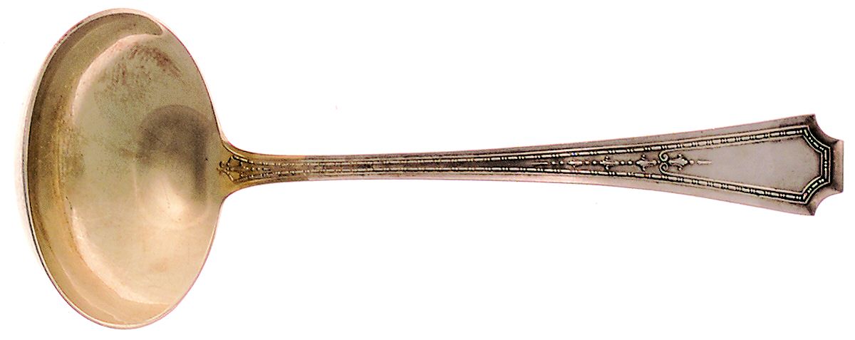 Colfax (Sterling, 1922) Solid Gravy Ladle by Durgin-1