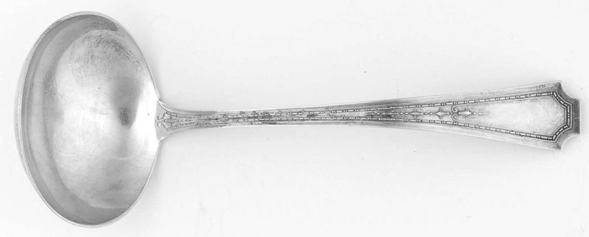 Colfax (Sterling, 1922) Solid Gravy Ladle by Durgin-1