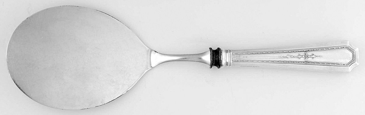 Colfax (Sterling, 1922) Egg Server with Silverplate Blade by Durgin-1