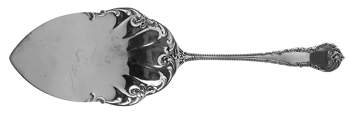 Cromwell (Sterling, 1893) Large Solid Pie Knife by Durgin-1