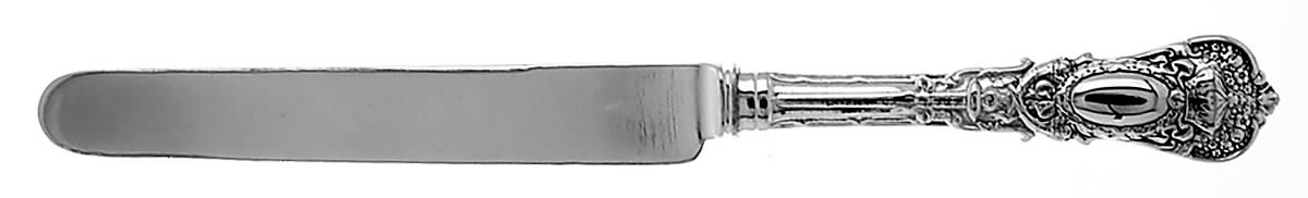 Empire (Sterling, 1895) Dessert/Tea Knife with Silverplate Blade by Durgin-1