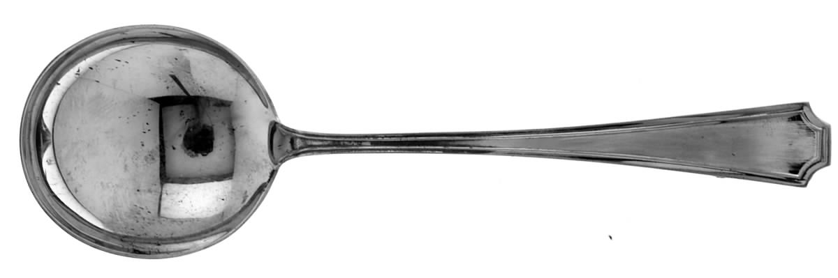 Fairfax (Sterling, 1910) Round Bowl Soup Spoon (Gumbo) by Durgin-1