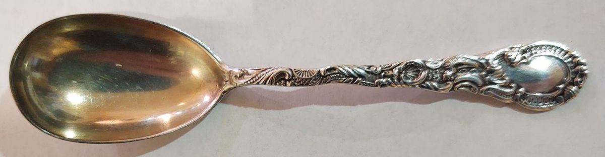 Louis XV (Sterling, 1891) Egg Spoon by Durgin-1