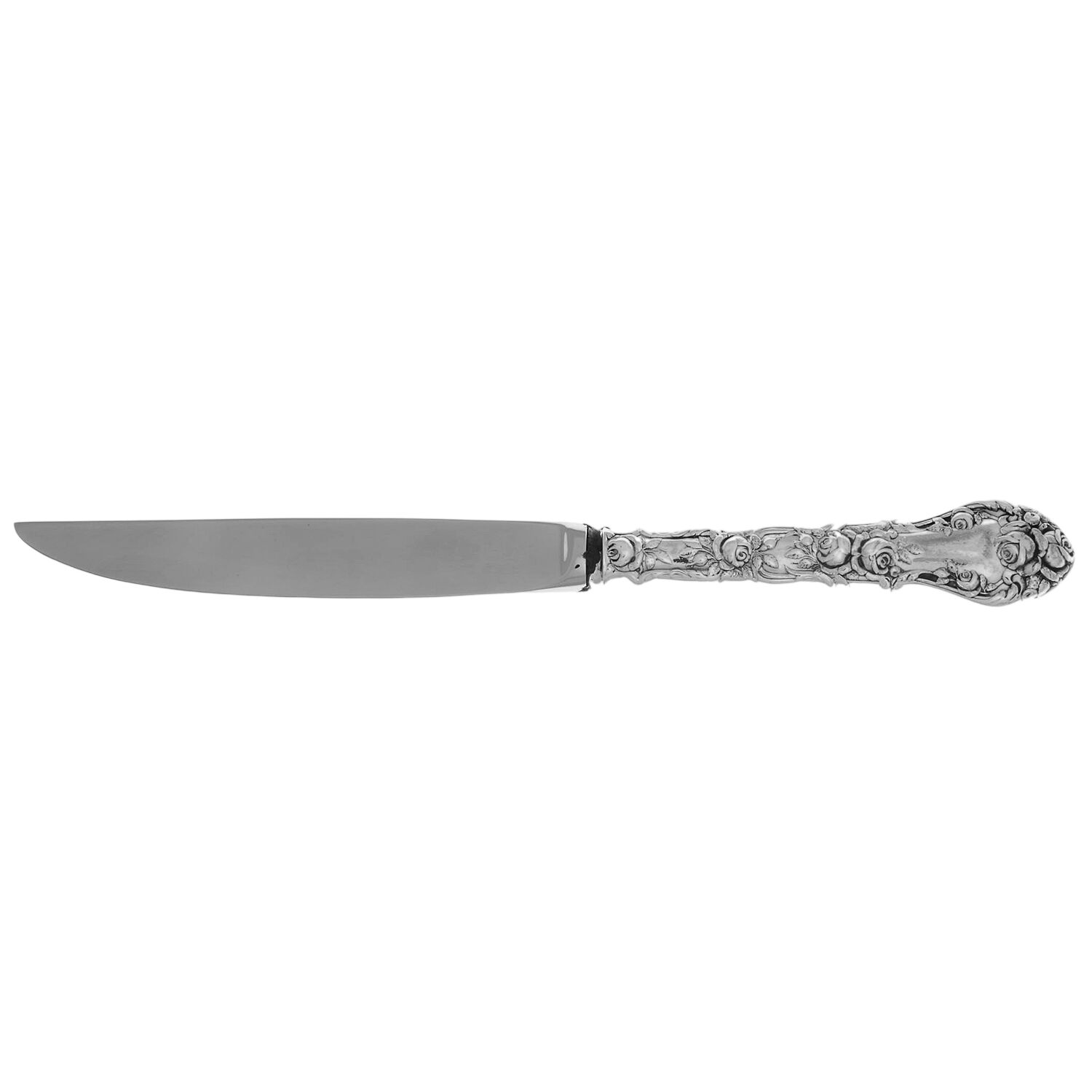 Marechal Niel (Sterling, 1896) Individual Steak Knife Hollow Handle by Durgin-1
