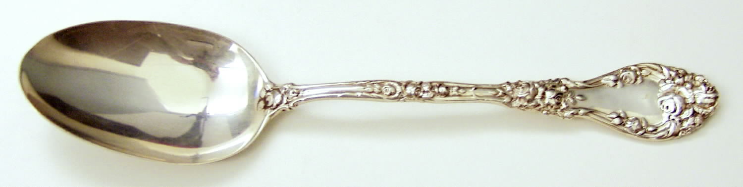 Marechal Niel (Sterling, 1896) Tablespoon (Serving Spoon) by Durgin-1
