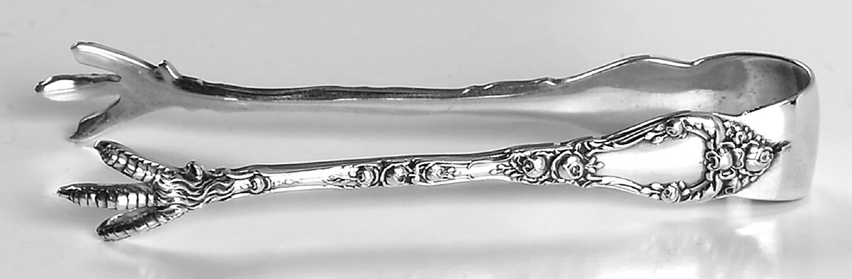 Marechal Niel (Sterling, 1896) Bon Bon Tongs by Durgin-1