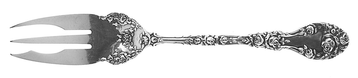 Marechal Niel (Sterling, 1896) Old Style Pickle Fork by Durgin-1