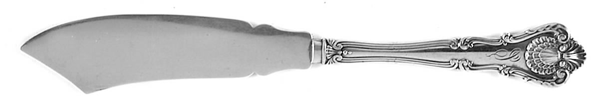 New Queens (Sterling, 1900) Individual Solid Fish Knife by Durgin-1
