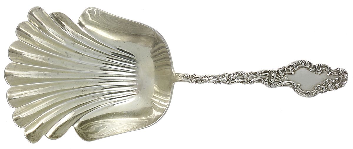 Watteau (Sterling, 1891) Cracker Spoon by Durgin-1