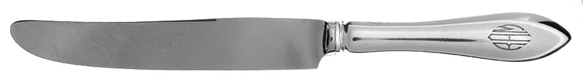 Broad Antique (Sterling, 1890) New French Hollow Knife by Dominick & Haff-1
