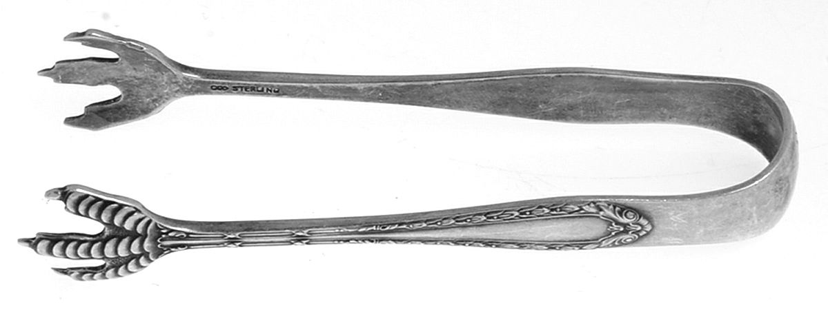 Marie Antoinette (Sterling, 1917) Bon Bon Tongs by Dominick & Haff-1