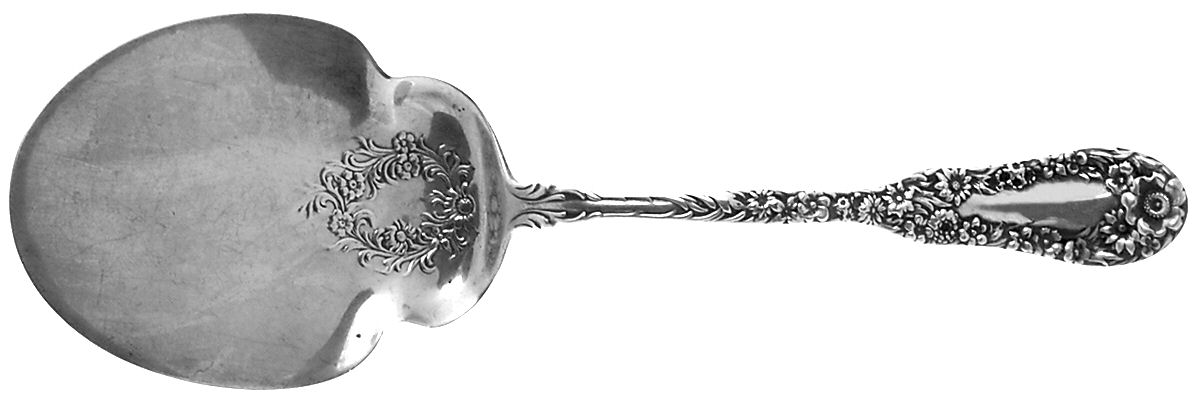 No. 10 (Sterling, 1896) Egg Server, Solid Piece by Dominick & Haff-1