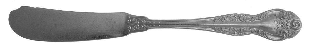 Rosewood (Stainless) Flat Handle Butter Spreader by Delco-1