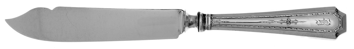 Colfax (Sterling, 1922) Individual Fish Knife with Silverplate Blade by Durgin-1