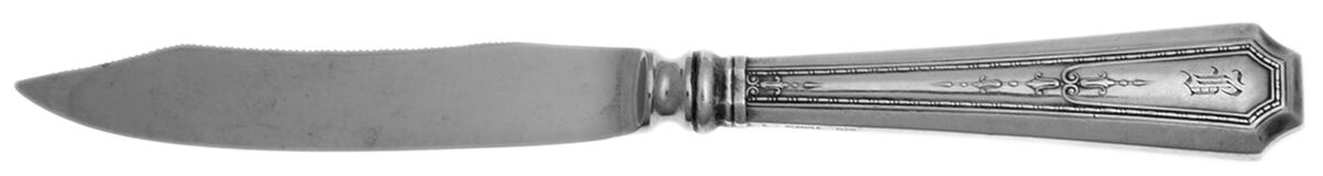 Colfax (Sterling, 1922) Orange Knife with Stainless Blade by Durgin-1