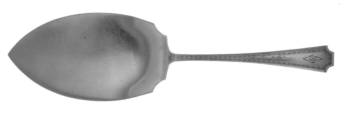 Colfax (Sterling, 1922) Large Solid Pie Knife by Durgin-1