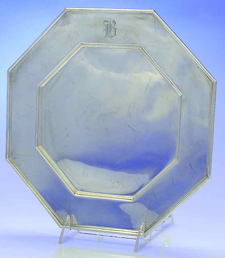 Fairfax (Sterling, Hollowware) 10" Dinner Plate by Durgin-1