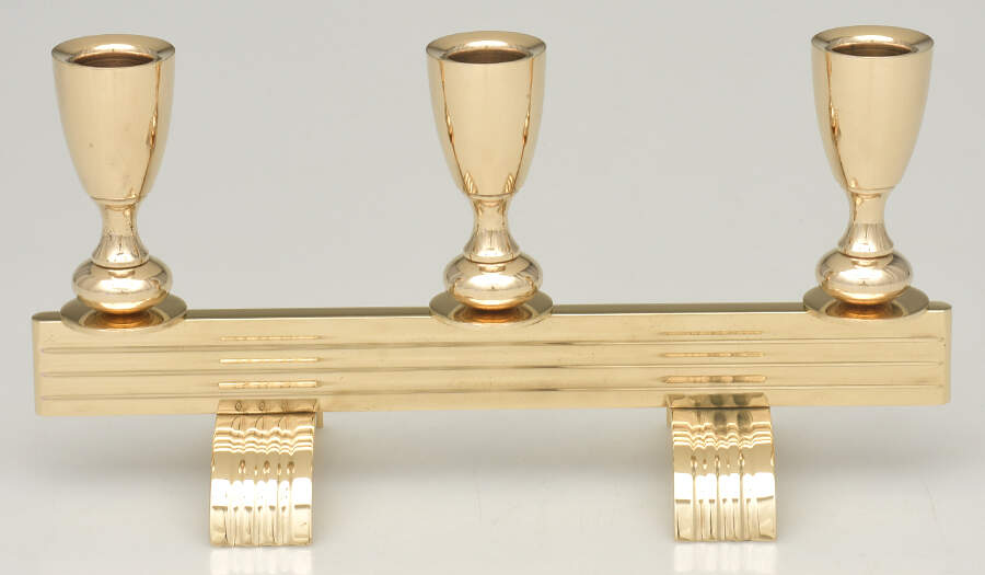 Regal (Dirigold, Hollowware) Medium 3-Light Candelabra by Dirilyte-Dirigold-1