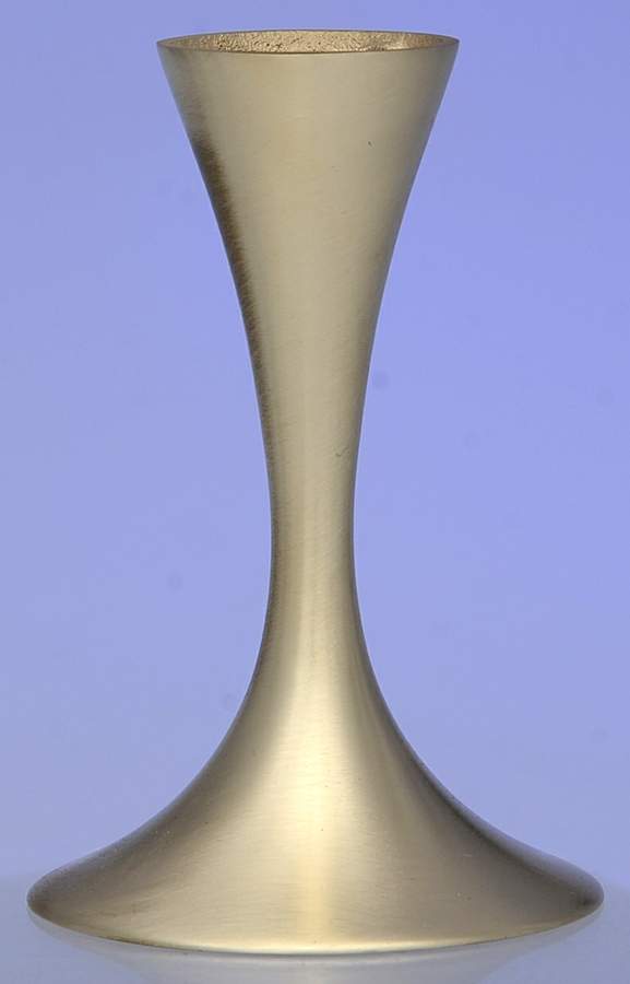 Regal (Dirigold, Hollowware) 5" Console Candleholder by Dirilyte-Dirigold-1