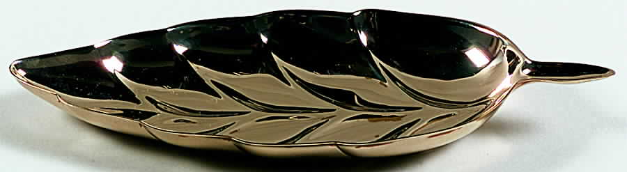 Regal (Dirigold, Hollowware) Leaf Shape Bon Bon Bowl by Dirilyte-Dirigold-1