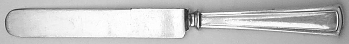 Virginia (Sterling, 1912, No Monograms) Blunt Hollow Knife with Bolster by Dominick & Haff-1