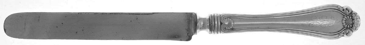 Century (Sterling, 1900, Monograms) Old French Table Knife with Bolster by Dominick & Haff-1