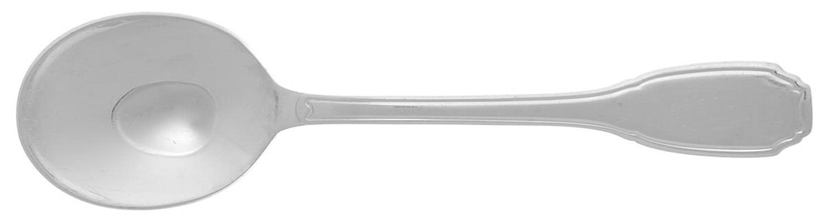 Chapelle (Stainless) Round Bowl Soup Spoon (Cream Soup) by DJ (Flatware)-1
