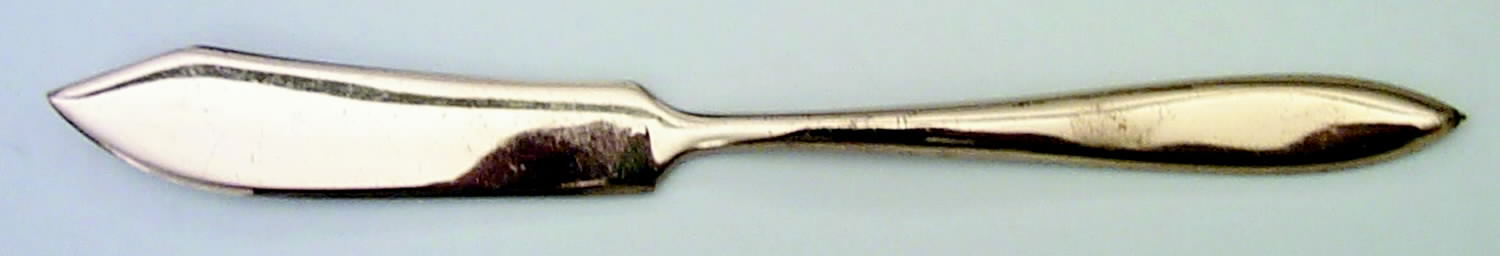 Regal (Dirigold, No Clover) Flat Handle Master Butter Knife by Dirilyte-Dirigold-1