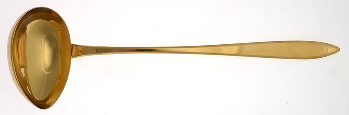 Regal (Dirigold, Clover Backstamp) Punch Ladle Solid Piece by Dirilyte-Dirigold-1