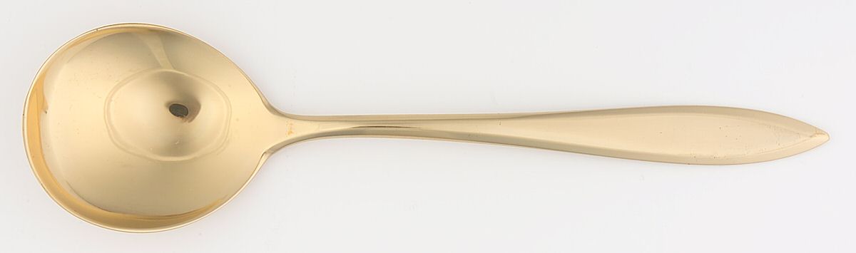 Regal (Dirigold, Clover Backstamp) Round Bowl Soup Spoon (Gumbo) by Dirilyte-Dirigold-1