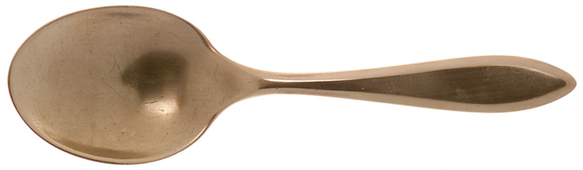 Regal (Dirigold, Clover Backstamp) Straight Handle Baby Spoon by Dirilyte-Dirigold-1