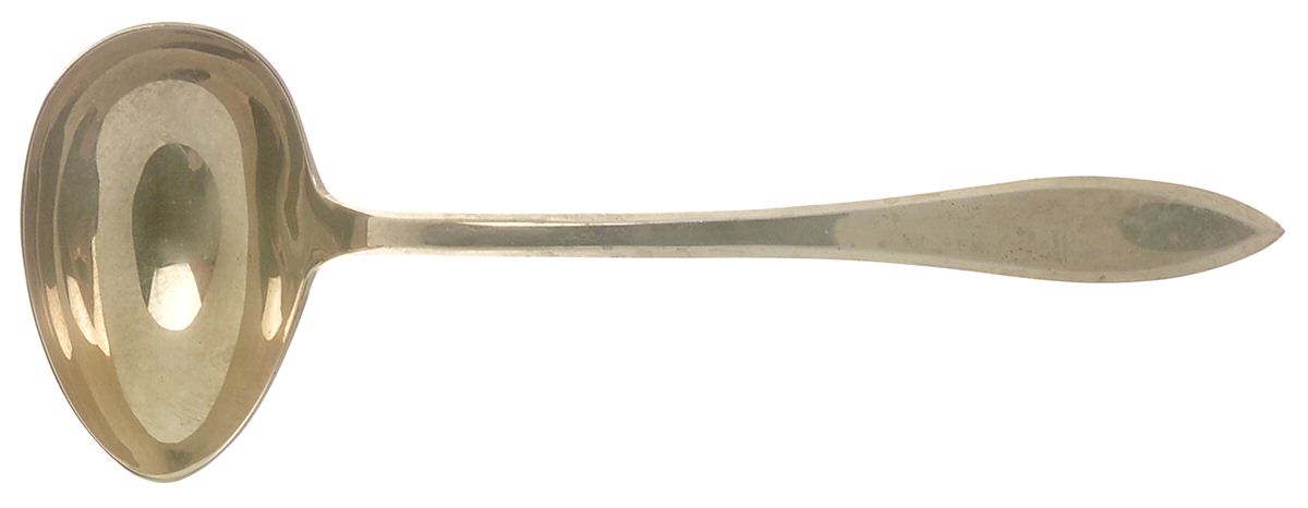 Regal (Dirigold, Clover Backstamp) Solid Gravy Ladle by Dirilyte-Dirigold-1