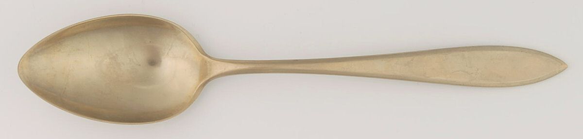 Regal (Dirimetal, Sweden, Possible Clover Backstamp) Place/Oval Soup Spoon by Dirilyte-Dirigold-1