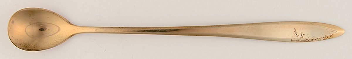 Regal (Dirimetal, Sweden, Possible Clover Backstamp) Iced Tea Spoon by Dirilyte-Dirigold-1