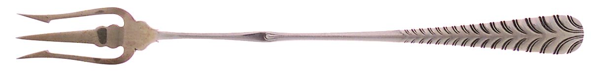 DHS7 (Sterling) Long Handle Olive Fork by Dominick & Haff-1