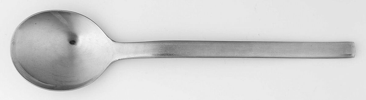D2R1 (Stainless) Place/Oval Soup Spoon by Dror Ltd-1