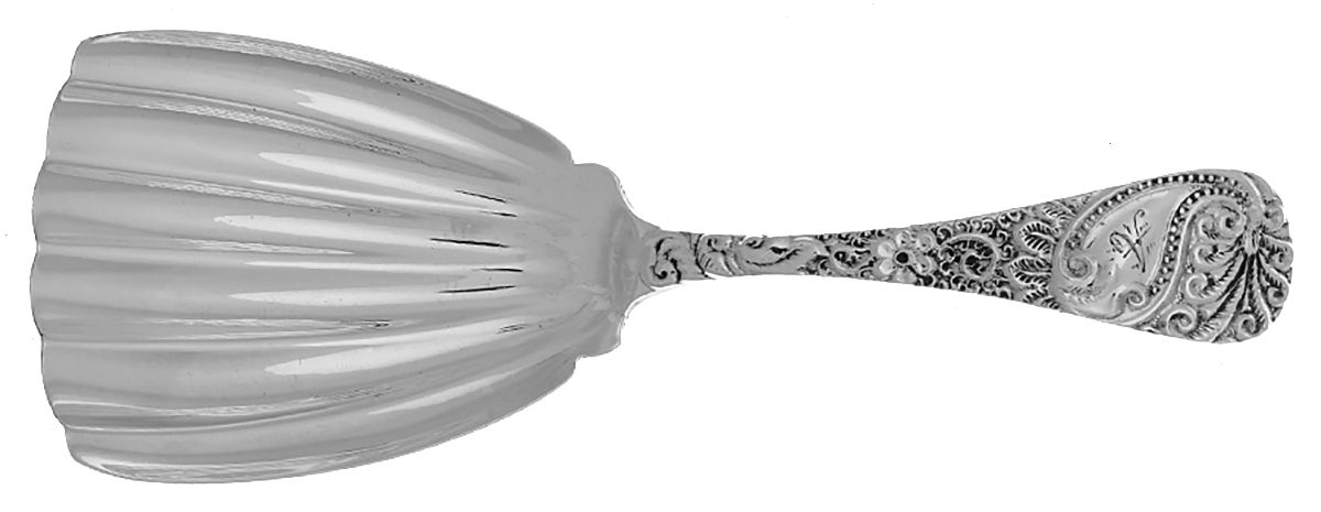DGA3 (Sterling) Tea Caddy Spoon by Davis & Galt-1