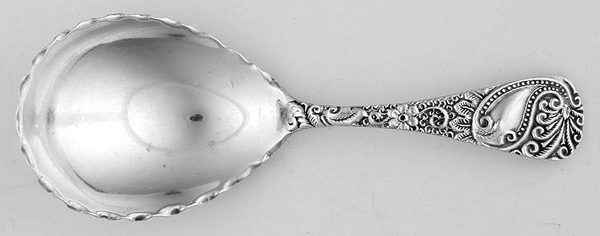 DGA3 (Sterling) Tea Caddy Spoon by Davis & Galt-1