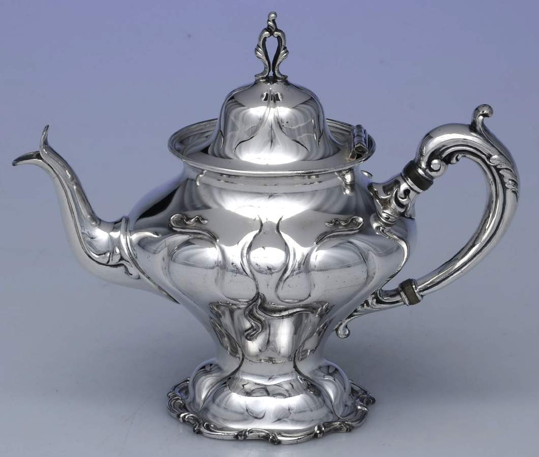 01606 (Silverplate, Hollowware) Mini Teapot by Derby Silver Company-1