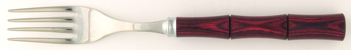 Byblos-Cherywood (Stainless, Wood) Fork by Philippe Deshoulieres-1