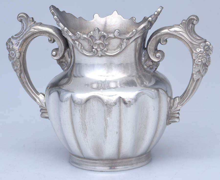 1674 (Silverplate, Hollowware) Sugar Bowl No Lid by Derby Silver Company-1