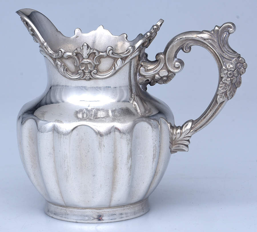 1674 (Silverplate, Hollowware) Creamer by Derby Silver Company-1