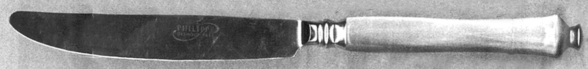 Phuton-Light Green New French Hollow Knife by Philippe Deshoulieres-1