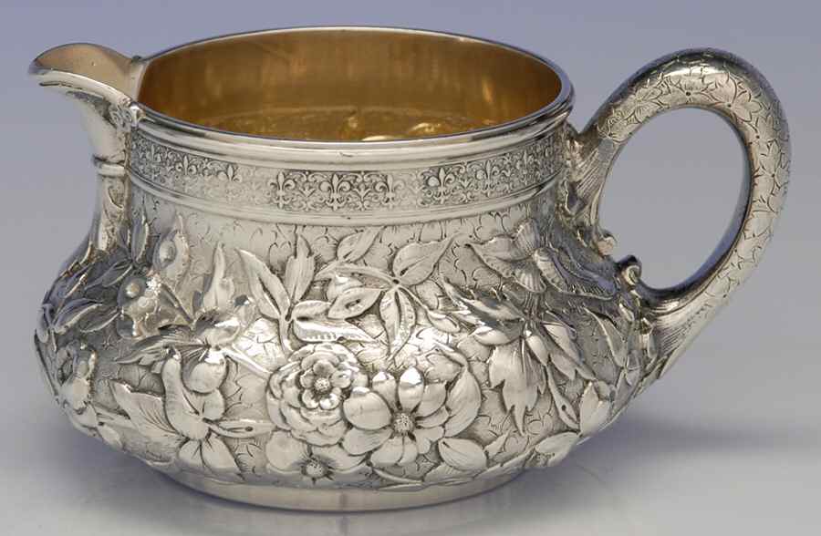 104 (Sterling, Hollowware) Creamer by Dominick & Haff-1