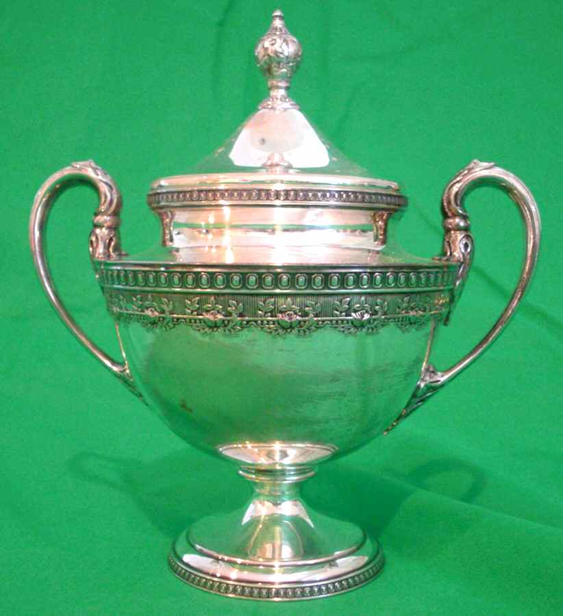 1610 (Silverplate, Hollowware) Sugar Bowl & Lid by Derby Silver Company-1