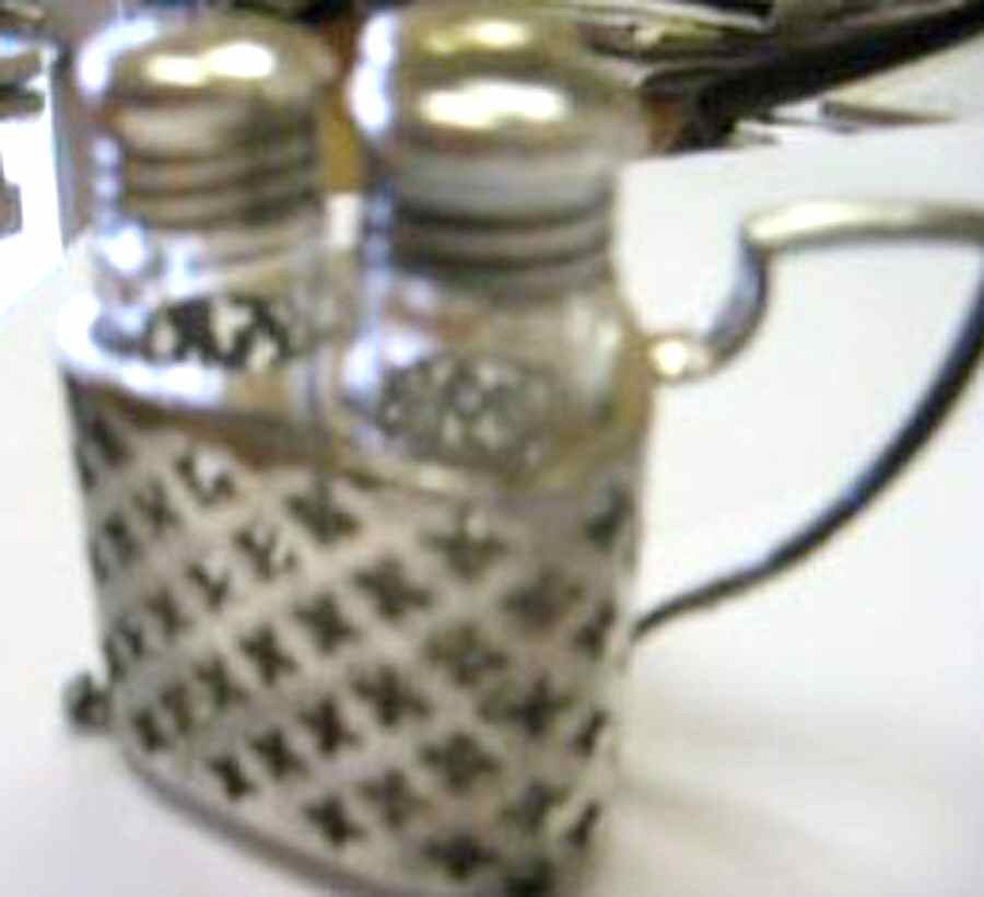 235 (Silverplate, Hollowware) 3 Section Condiment Set by Derby Silver Company-1