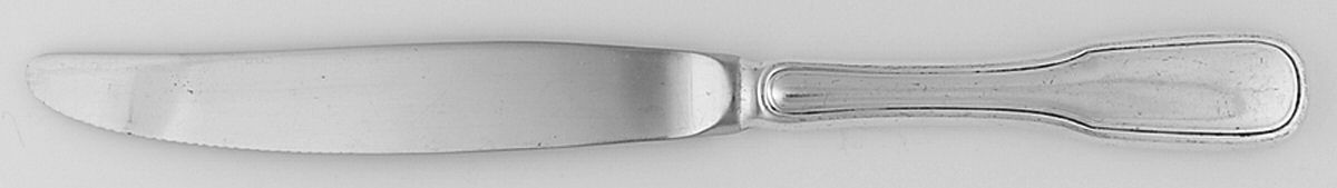 DJ18 (Silverplate) Modern Hollow Knife by DJ (Flatware)-1